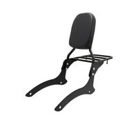 Respaldo Trasero Para Pasajero Y Portaequipajes Para Motocicleta Para Yamaha Para Dragstar XVS1100 Para V-Star DS1100 Classic 2000-2011(Matte Black)