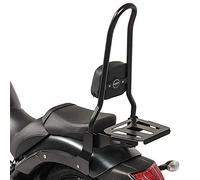 Respaldo XL3 Compatible para Kawasaki Vulcan S/Café 15-25 con Portaequipaje Negro