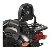 Respaldo XS3 Compatible para Honda Rebel 500 17-25 con Portaequipaje Negro