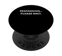 Respawning… por Favor Espere. Divertido Ventilador de Juegos PopSockets PopGrip Adhesivo