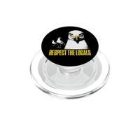 Respect Locals Seagulls - Divertidos Ladrones de Comida aterradores PopSockets PopGrip para MagSafe