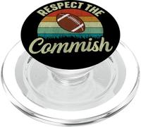 Respect The Commish - Fantasy Football Commish PopSockets PopGrip para MagSafe