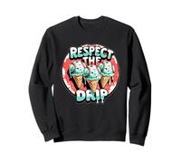 Respect The Drip - Baseball Ice Cream Youth Tee Sudadera