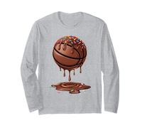 Respect The Drip Basketball Spinks Chocolate Cream Drip Manga Larga