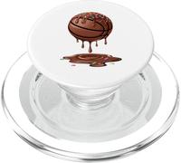 Respect The Drip Basketball Spinks Chocolate Cream Drip PopSockets PopGrip para MagSafe
