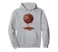 Respect The Drip Basketball Spinks Chocolate Cream Drip Sudadera con Capucha
