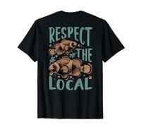 Respect The Local Clownfish Reef Life Camiseta