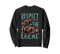 Respect The Local Clownfish Reef Life Sudadera