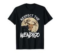 Respect The Wendigo Criaturas Míticas Camiseta