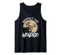 Respect The Wendigo Criaturas Míticas Camiseta sin Mangas