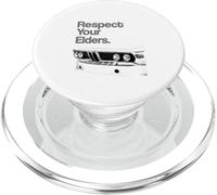 Respect Your Elders Vintage Euro E 9-9 PopSockets PopGrip para MagSafe