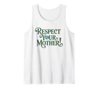 Respect Your Mothers Earth Day Environmental Nature Recycle Camiseta sin Mangas