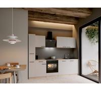 respekta Bloque de cocina Merle de 250 cm con frentes en - Cachemira/roble aserrado