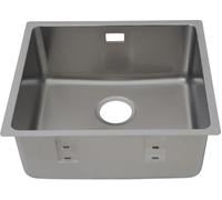 Respekta Detroit Fregadero, inox, 49x44 cm, 1 cubeta