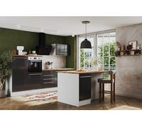 respekta Gabriel - Cocina americana (290 cm), color gris