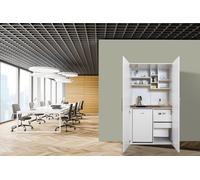 Respekta KSU50 Cocina Encastrable Blanca 104 cm 8 Compartimentos 2 Puertas
