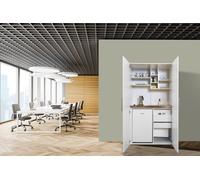 Respekta KSU50 Cocina Encastrable Blanca 104 cm 8 Compartimentos 2 Puertas