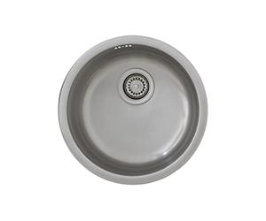 respekta PORTLAND446 Portland - Fregadero empotrable (acero inoxidable, 50 x 50 cm)