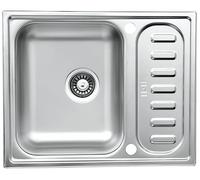 Respekta Riverside Fregadero, inox, 61,5x50 cm, 1 cubeta