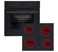 Respekta Viktor HS1000G-19 Set Horno Empotrable 59,5x52x59,5 Negro