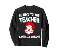 Respeta A Tu Maestro Papá Noel Humor Navidad Sudadera