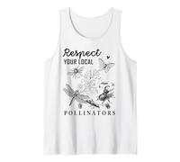 Respeta a Tus polinizadores Locales Camiseta sin Mangas