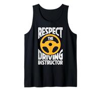 Respeta el diseño del Instructor de conducción Camiseta sin Mangas