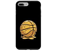 Respeta el Goteo Golden Ice Cream Gold Basketball Goteo Carcasa para iPhone 7 Plus/8 Plus