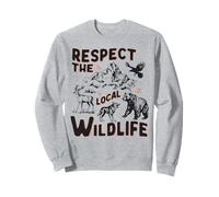 Respeta la Fauna Local Sudadera