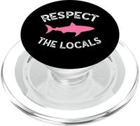 Respeta los Derechos de los Animales del océano de los Tiburones Locales PopSockets PopGrip para MagSafe