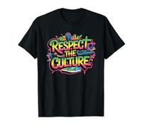 Respetar la cultura Grafiti Hip-Hop urbano Arte callejero Camiseta