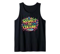 Respetar la cultura Grafiti Hip-Hop urbano Arte callejero Camiseta sin Mangas