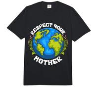 Respetar la Madre Tierra Celebrar el Día de la Tierra Comfort Colors Adult Heavyweight T-Shirt