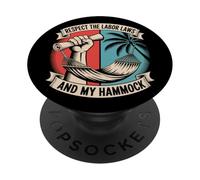 Respetar las leyes laborales y el día del trabajo de mi hamaca PopSockets PopGrip Adhesivo