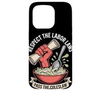 Respete las leyes laborales Pasa el Día del Trabajo de la Ensalada de Col Carcasa para iPhone 15 Pro