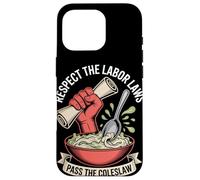 Respete las leyes laborales Pasa el Día del Trabajo de la Ensalada de Col Carcasa para iPhone 16 Pro