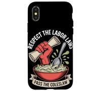 Respete las leyes laborales Pasa el Día del Trabajo de la Ensalada de Col Carcasa para iPhone X/XS