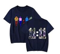 Respeto Camiseta De Algodón Chris Brown The 11:11 Tour Camiseta Rapero Concierto Merch Moda Casual Unisex Camiseta De Manga Corta Ropa De Calle XS-3XL-Black||XS