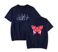 Respeto Camiseta De Olivia Rodrigo, Camiseta De Guts, Camiseta Informal De Manga Corta Pop, Camiseta Única para Fanáticos De La Música Bad Idea Right XS-3XL-Black||XS