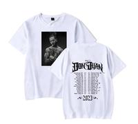 Respeto Camiseta Maluma World Tour Merch Camiseta Camiseta Cosplay Hombres/Mujeres Camiseta Verano Sudadera Camiseta Corta Top XS-3XL-Black||XS