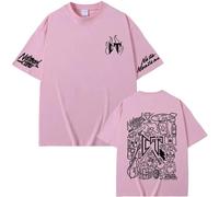 Respeto Cantante Natanael Cano Camiseta De Algodón Estampada Camiseta para Hombres Y Mujeres Camiseta Informal De Gran Tamaño Camiseta De Hip-Hop para Hombres Camiseta Y2K XS-3XL-Black||XS