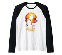 Respeto Disciplina Poder Muay Thai Arte Camiseta Manga Raglan