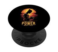 Respeto Disciplina Poder Muay Thai Arte PopSockets PopGrip Adhesivo