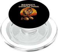 Respeto Disciplina Power Muay Thai Fighter PopSockets PopGrip para MagSafe