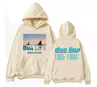 Respeto Sudadera con Capucha De Rapero Dua-Lipa Sudadera con Capucha Estampada De Manga Larga Poliéster Algodón Sudadera Deportiva Sudadera con Capucha Unisex XS-3XL-Black||XS