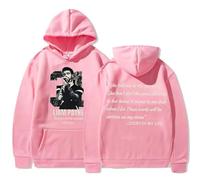 Respeto Sudadera con Capucha Li-Am Singer Pa-yne Estampada para Hombre Y Mujer, Sudadera Hip Hop Harajuku, Sudadera con Capucha para Fans del Cantante, Tallas XS-3XL-Pink||m