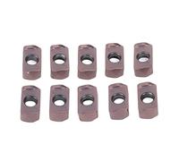 Respicefinem 10 PCS girando insertos de giro de carburo CNC Housas de herramientas de alto eficiencia Vida útil larga de alto rendimiento para girar y acabar de acero inoxidable (LOGU030310)