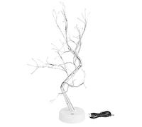 Respicefinem 108LED Bonsai Tree Lamp Energy Saving Bulb Life Two Power Supply Modes Bendable Branches Ideal for Home Christmas Bars Tables Restaurants Bedrooms Offices Bookshelves