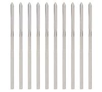 Respicefinem 10pcs Alta dureza HSS Machine Reamer Herramienta de corte de fresado redondeado adecuada para muchos procesos especiales y ampliamente utilizado para mecanizado por