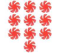 Respicefinem 10pcs hélice de Eje RC hélice de Botes 7 vanes Accesorios Ideales para Juguetes de Ciencia y educación de Aviones de Bricolaje Esta hélice de Eje está Hecha de